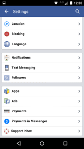 facebook app permissions mobile 3