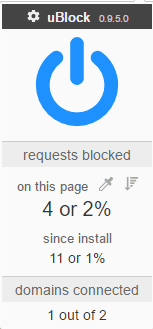 ublock pop-up blockers