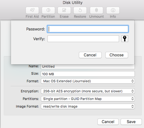 DU select password