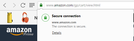 Amazon security online payments