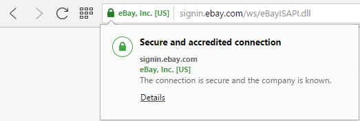 Ebay security