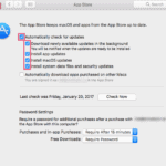 MacOs App Store Update Preferences