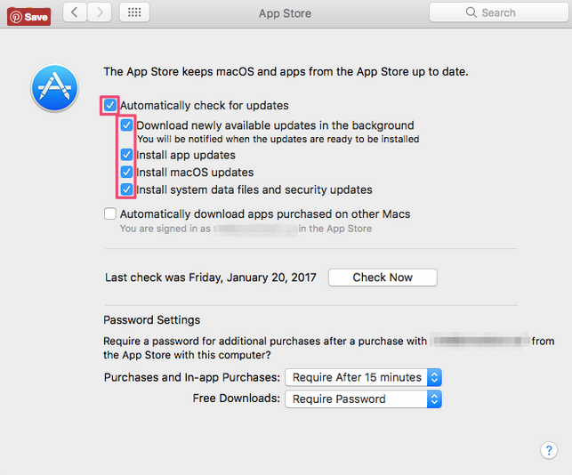 Macos App Store Update Preferences