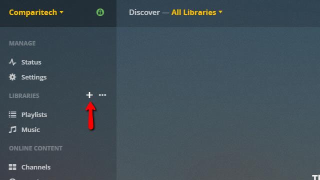 Plex Server - Add Library 1