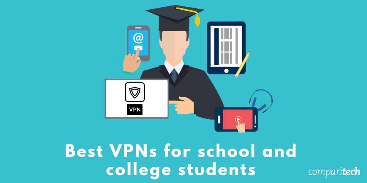 Melhor VPNs para a escola e estudantes universitários