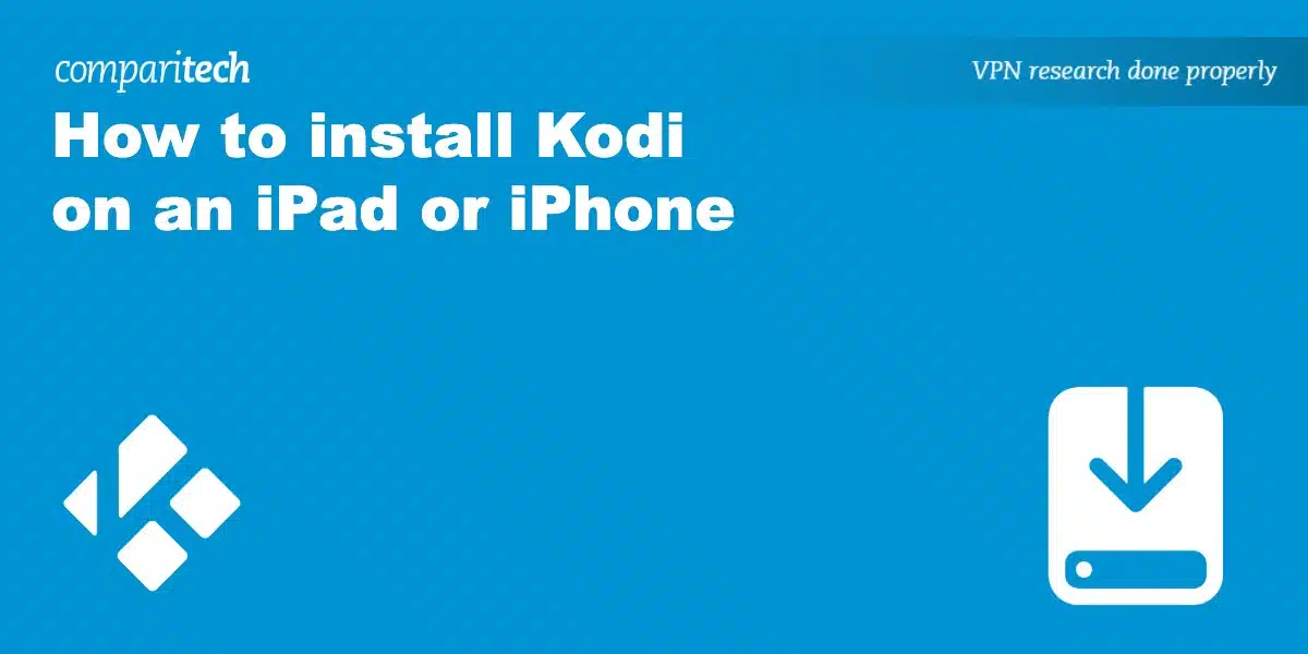 install Kodi iPad iPhone