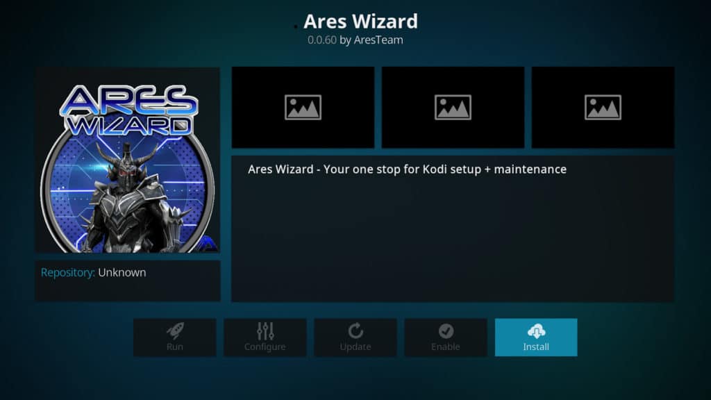 Kodi Ares Wizard