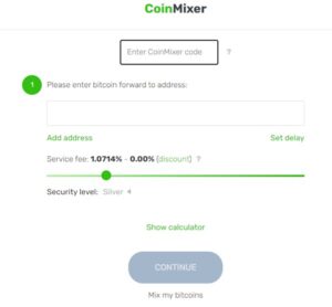 Getting started with CoinMixer.