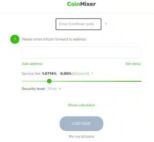 Getting started with CoinMixer.