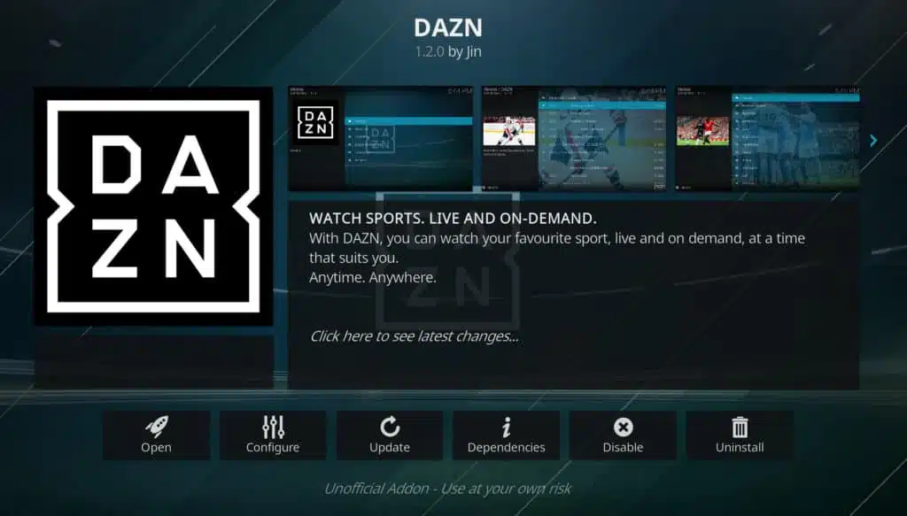 DAZN Sports Streaming