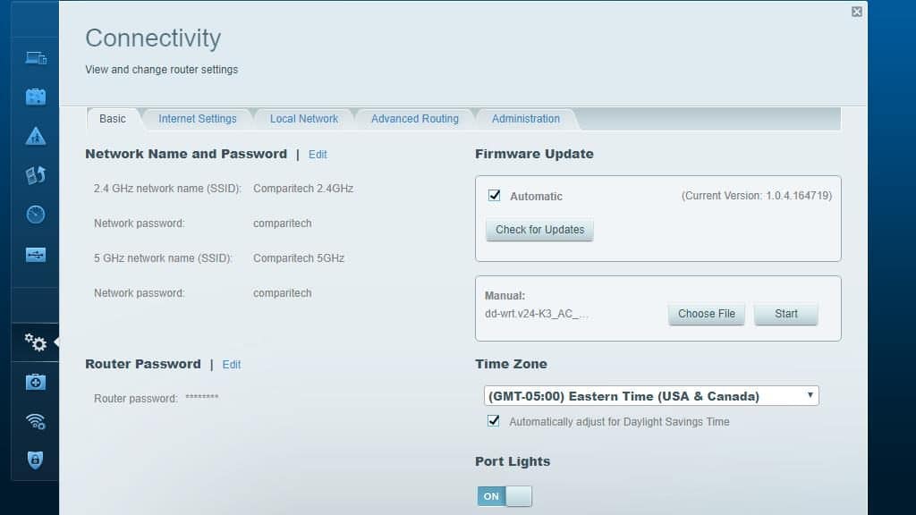 Chromecast VPN change router settings