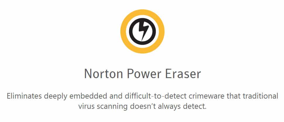 Norton power eraser