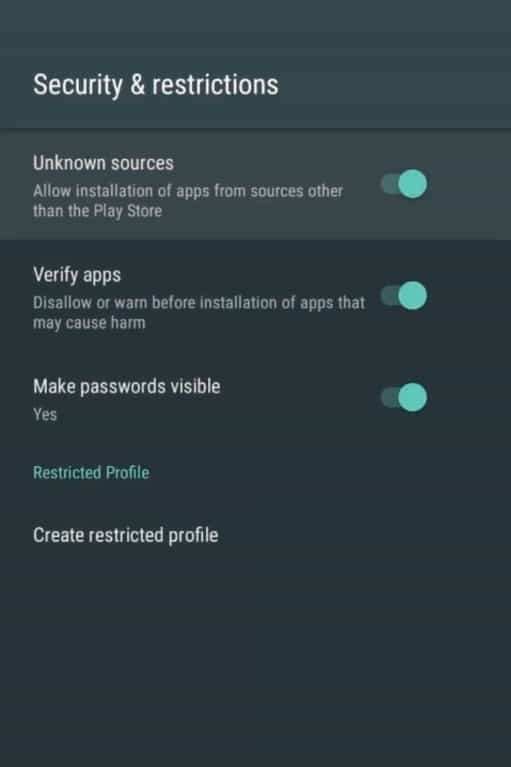 nvidia shield vpn settings