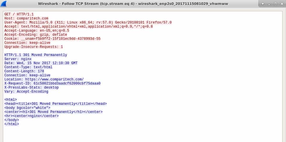 Wireshark-HTTP-301-redirect