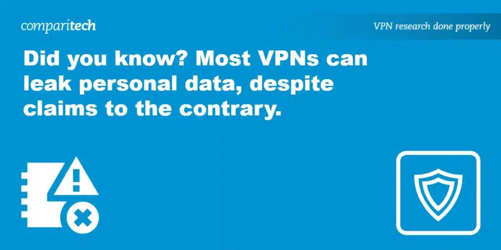 Most VPNs can leak personal data