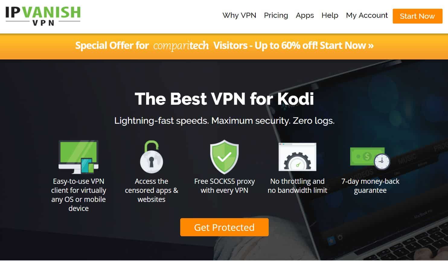 IPVanish for Kodi users