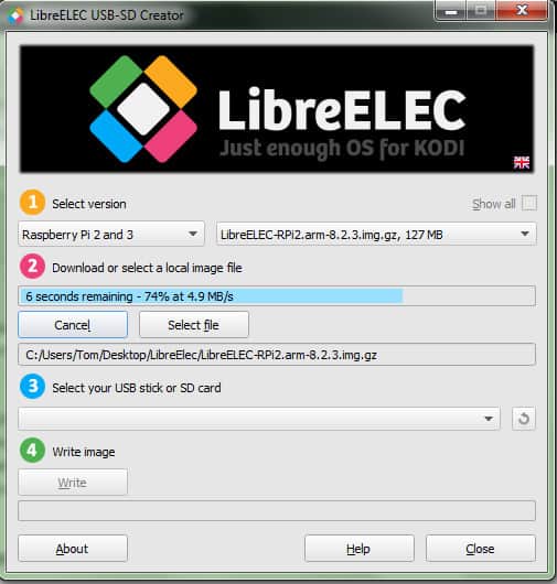 LibreElec step 2