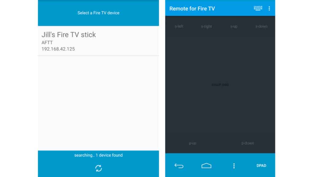 Fire TV Stick VPN-Remote-App Anforderung