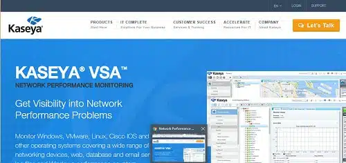 Kaseya Network Performance Monitoring