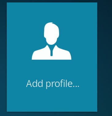 kodi profiles