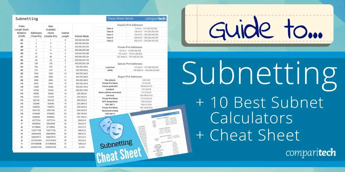 Vervolgen honderd tegenkomen Ultimate Subnetting Guide - Best Subnet Calculator Tools & Cheat Sheet
