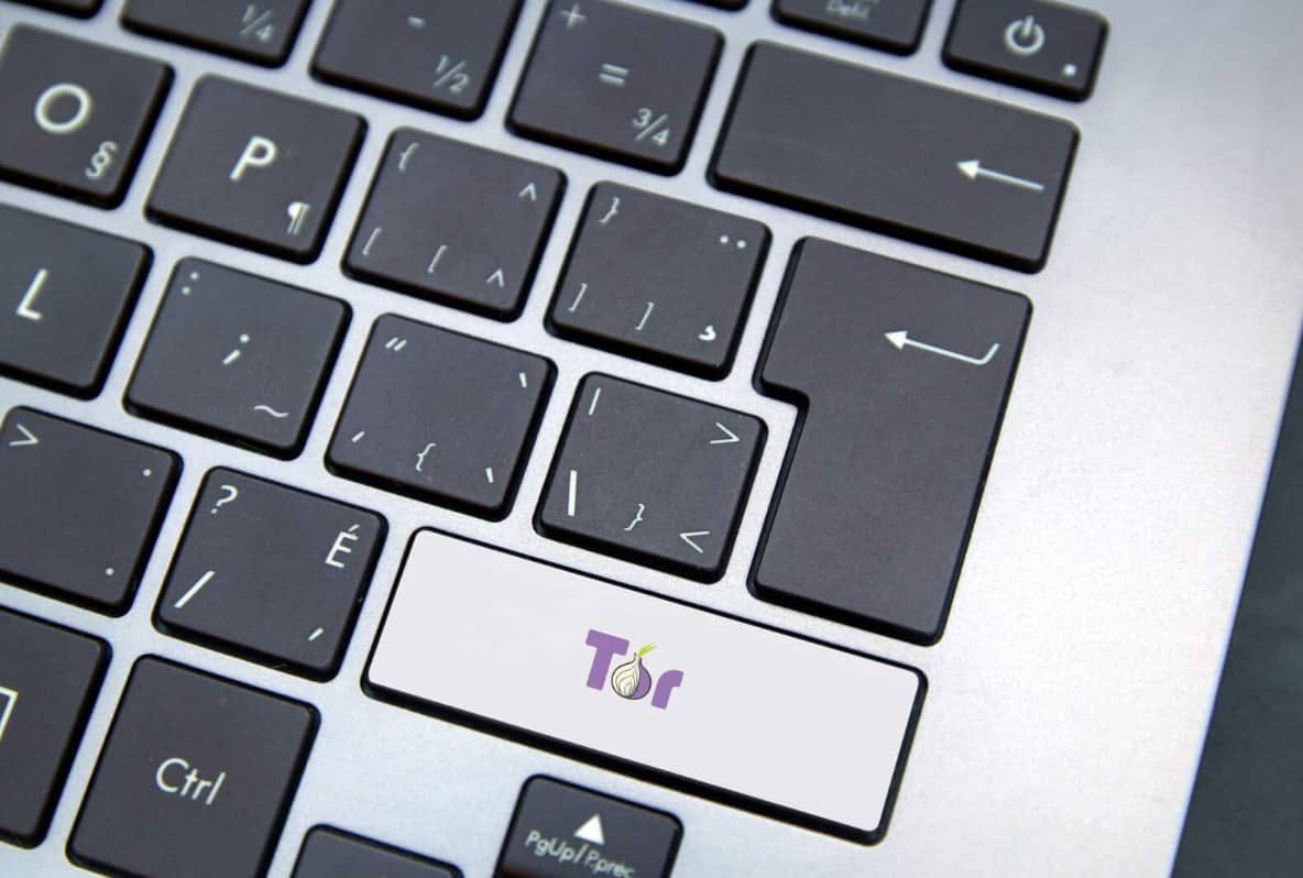 Tor key on keyboard
