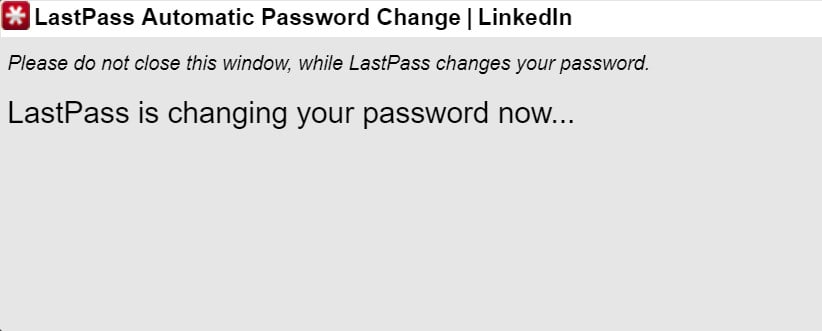 Lastpass Duplicate Password
