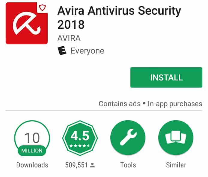antivirus avira android