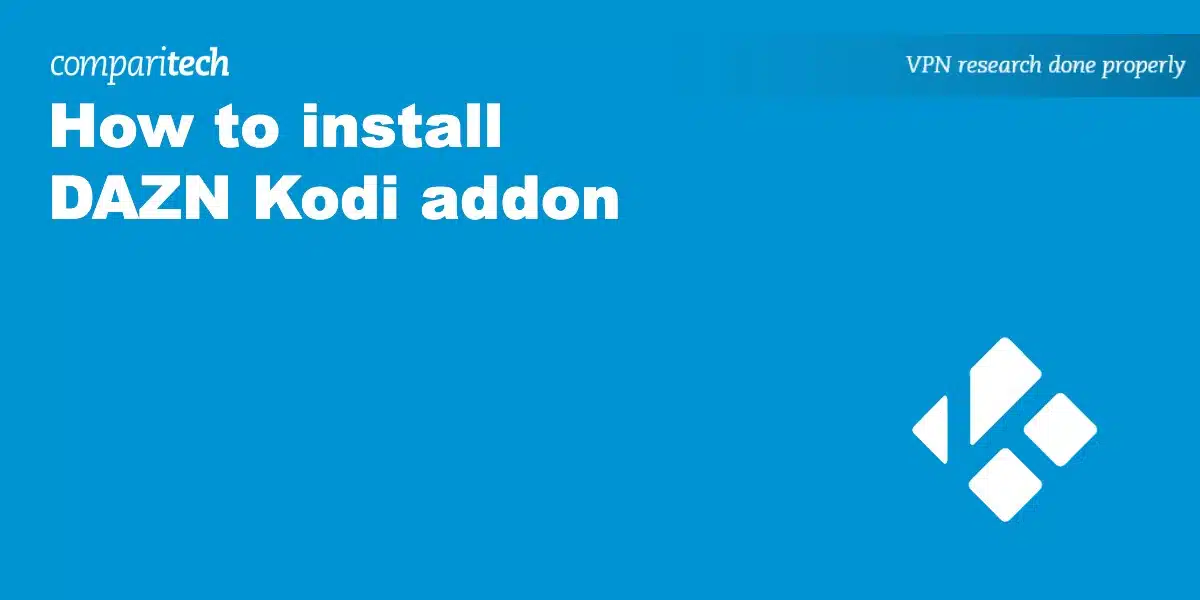 install DAZN Kodi addon 