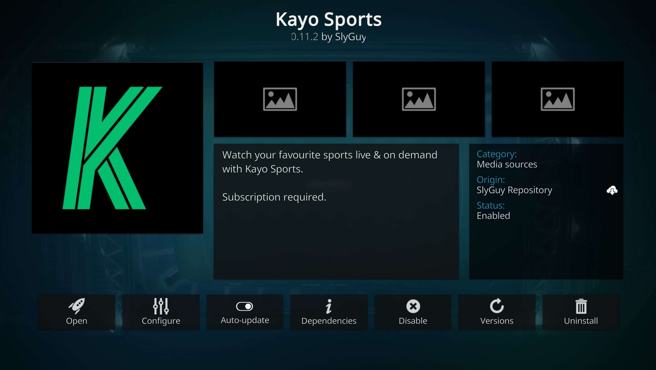 kayo sports