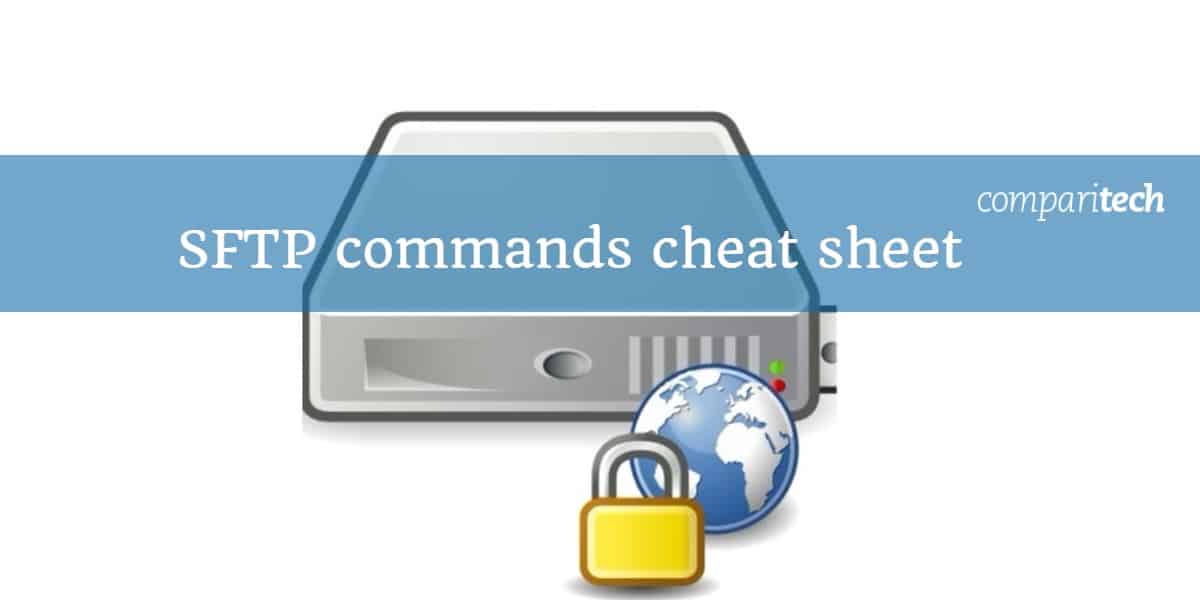 SFTP commands cheat sheet header image