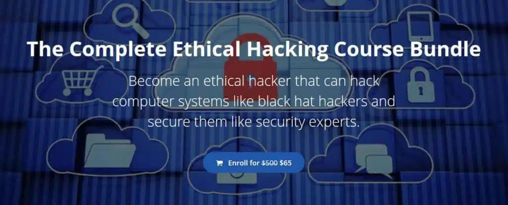 StationX online ethical hacking course.