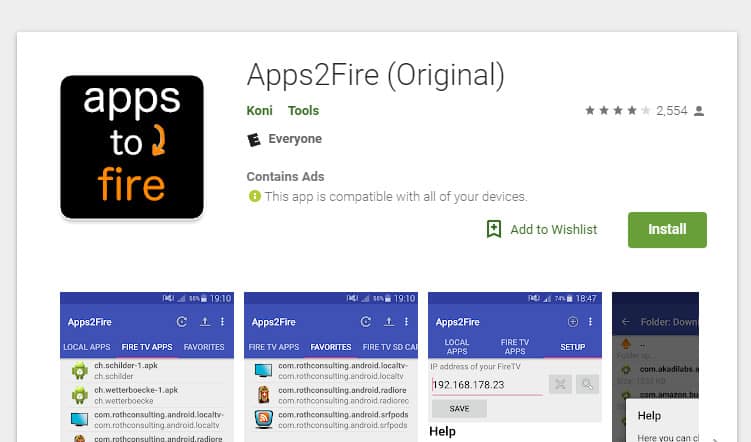 apps to fire