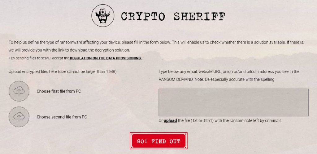 The Crypto Sheriff.