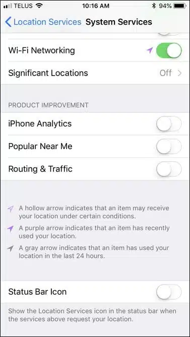 iOS Signigficant Locations
