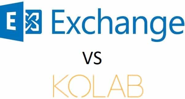 Microsoft Exchange Server vs Kolab