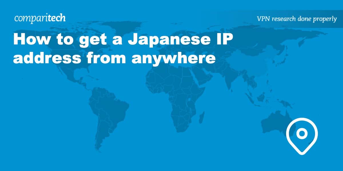 Japanese IP address anywhere