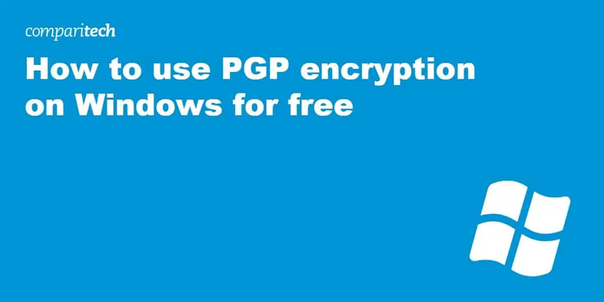 use PGP encryption on Windows free