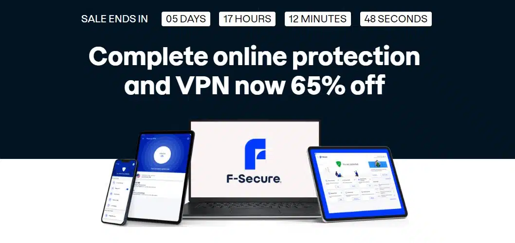 F-Secure Freedome Black Friday deal