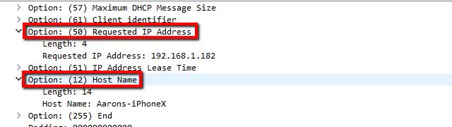 IP Address with Wireshard - Step 6