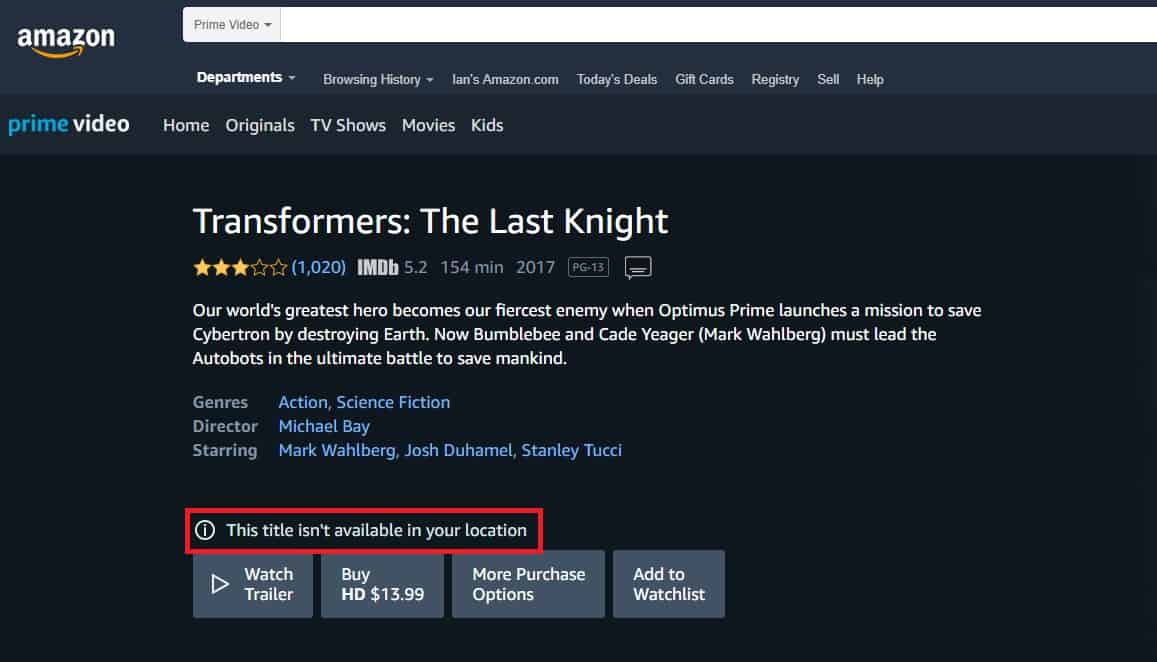 Does NordVPN work with Amazon Prime Video