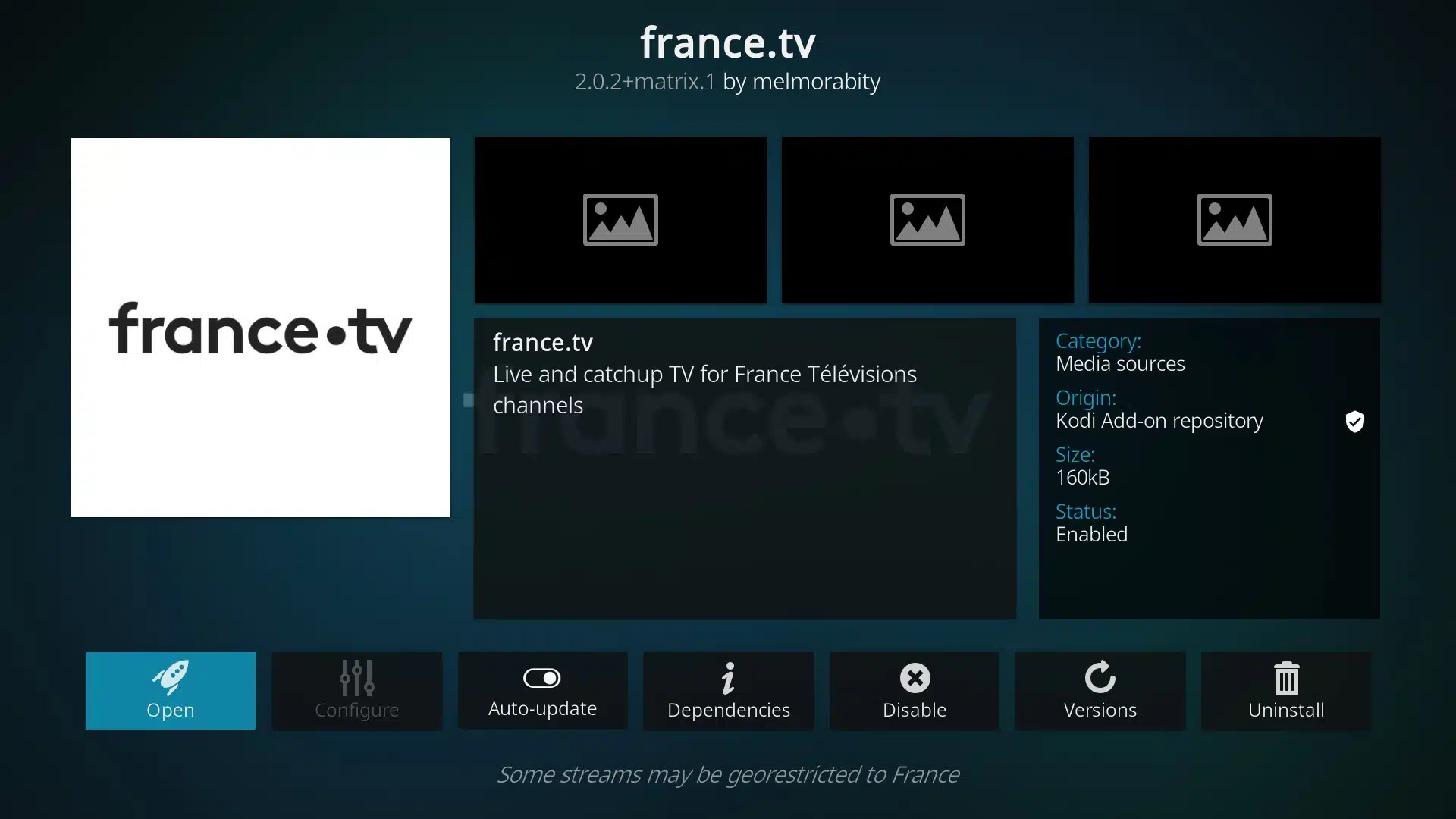 France.tv Kodi addon
