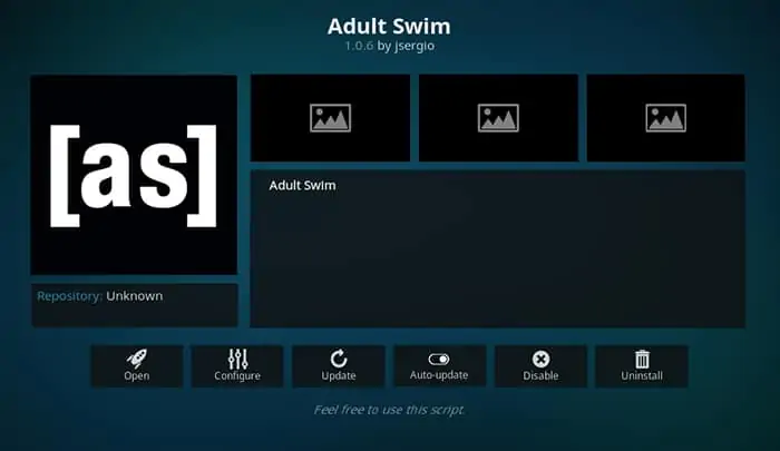 kodi adult swim addon