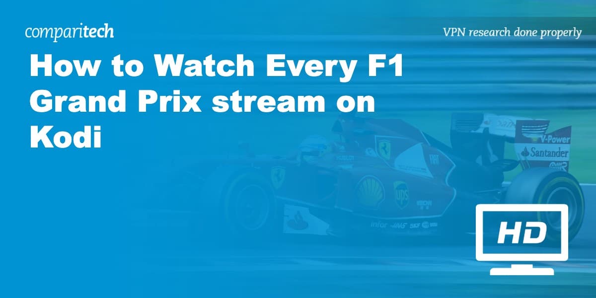 Watch Every F1 Grand Prix stream Kodi