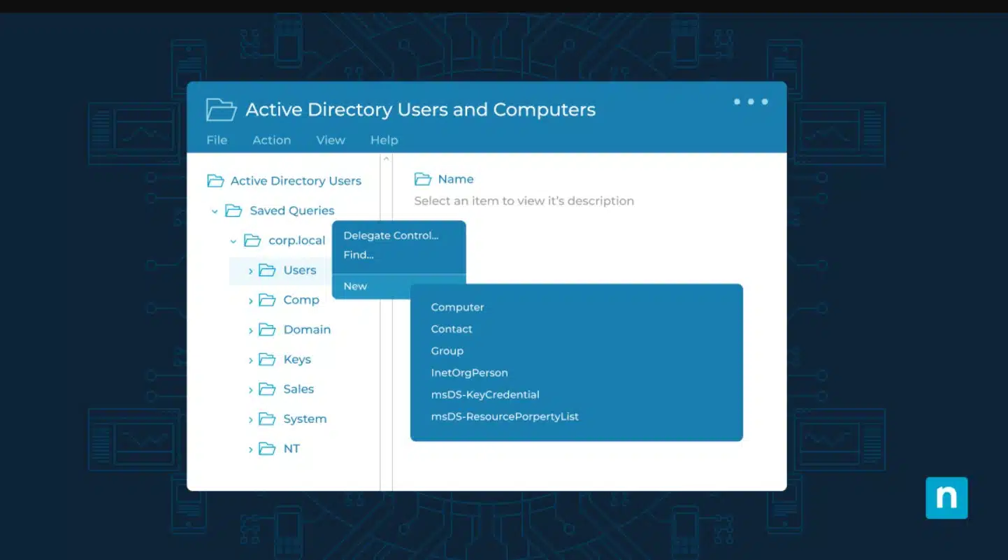 NinjaOne Active Directory Management