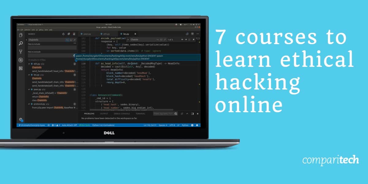 7 courses to learn ethical hacking online