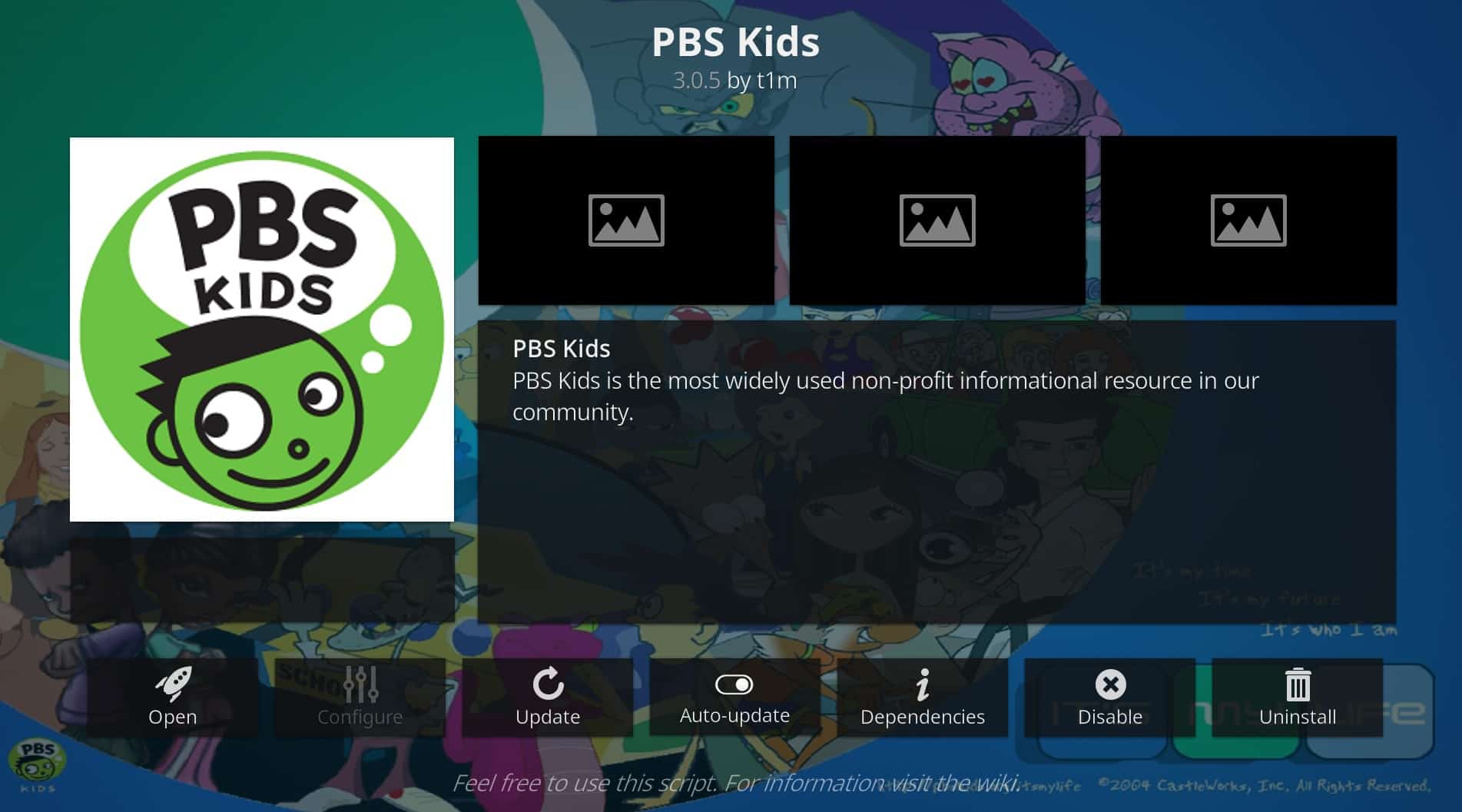 How to install the PBS Kids Kodi add on