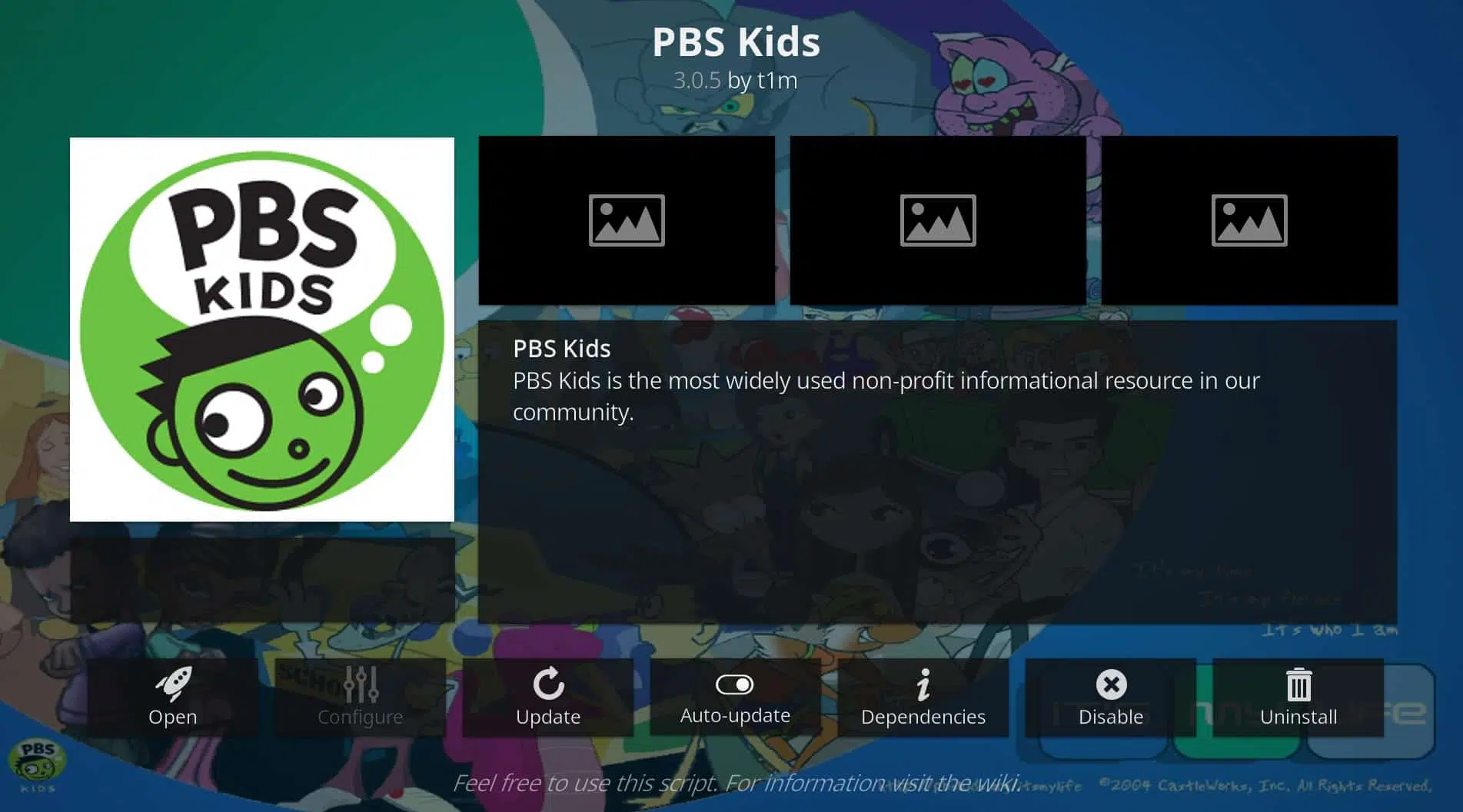 How to install the PBS Kids Kodi add-on