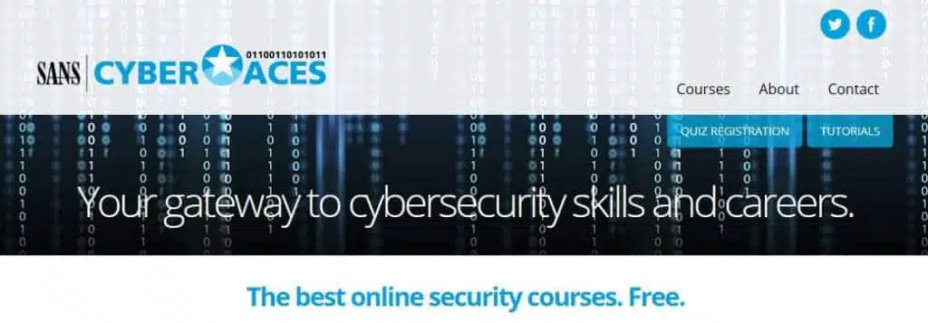 SANS Institute cybersecurity course online.