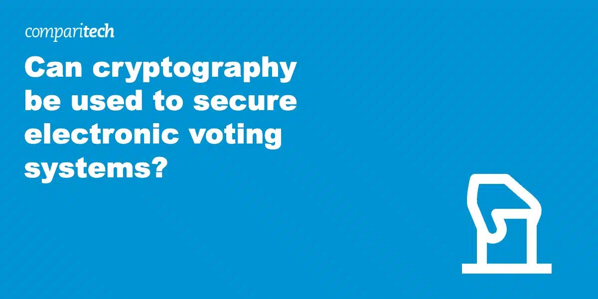 cryptography electronic voting systems